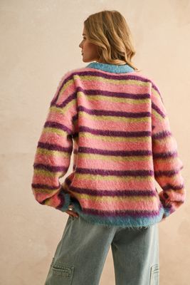 Multi Color Brushed Sweater