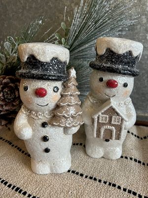 Gingerbread Snowman 