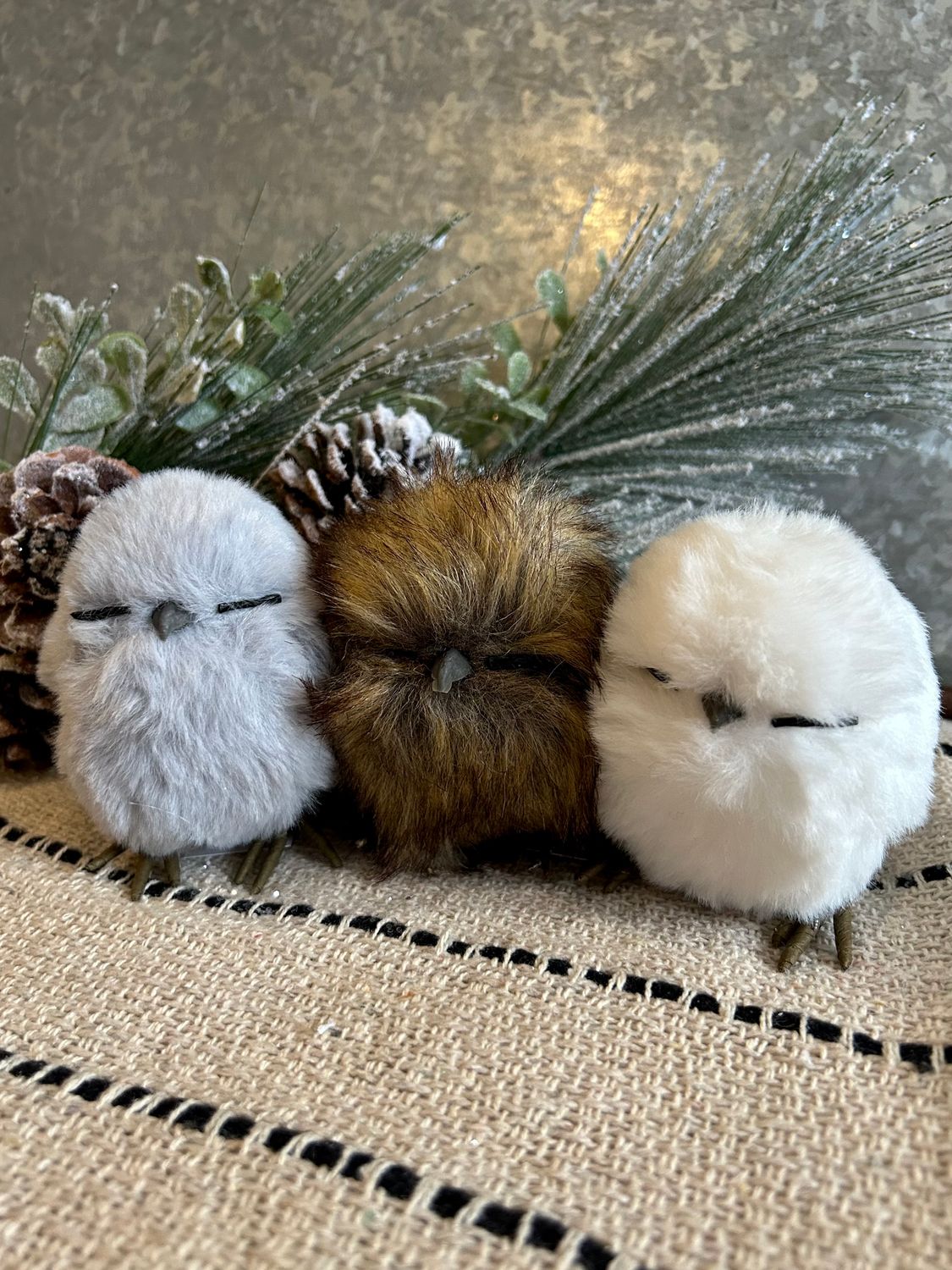 Winter Owl Ornaments