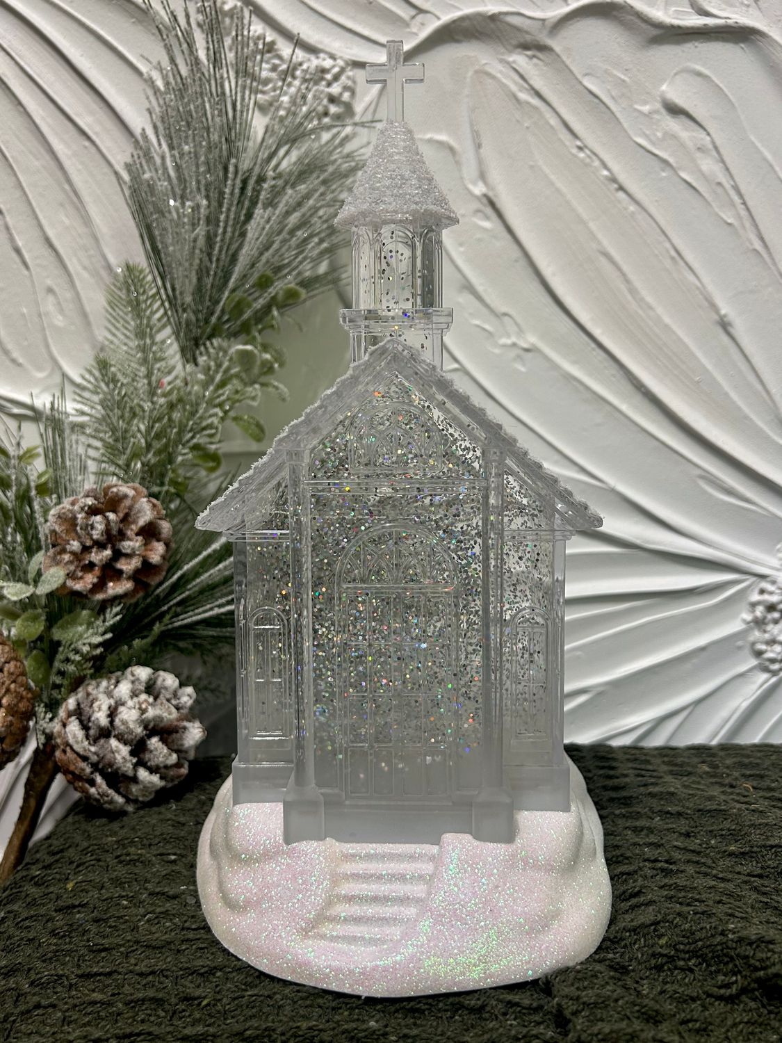 Glitter Light Up Church