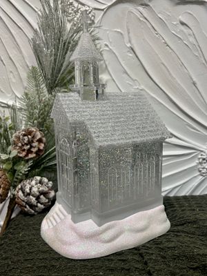 Glitter Light Up Church