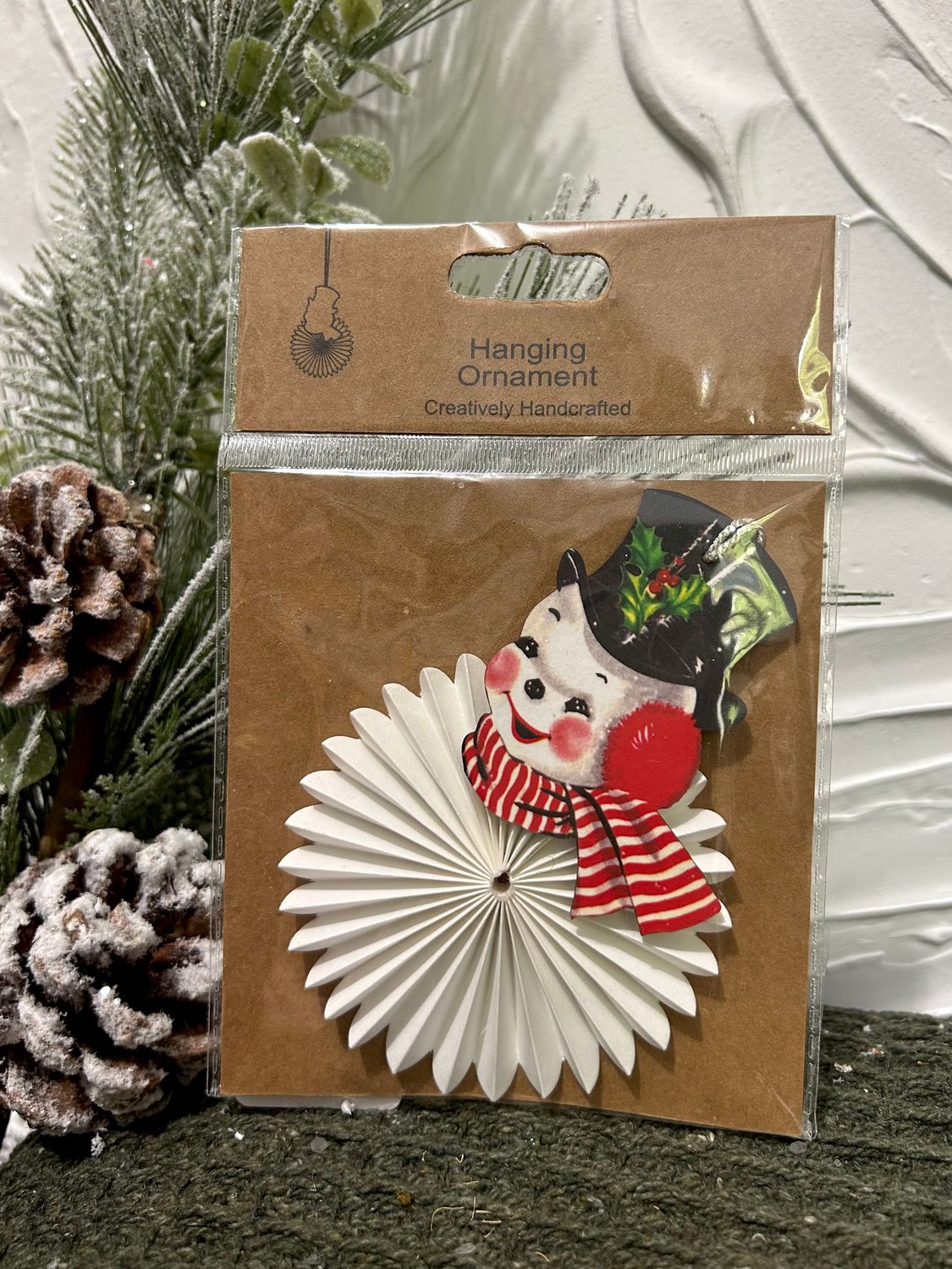 Vintage Snowman Ornaments