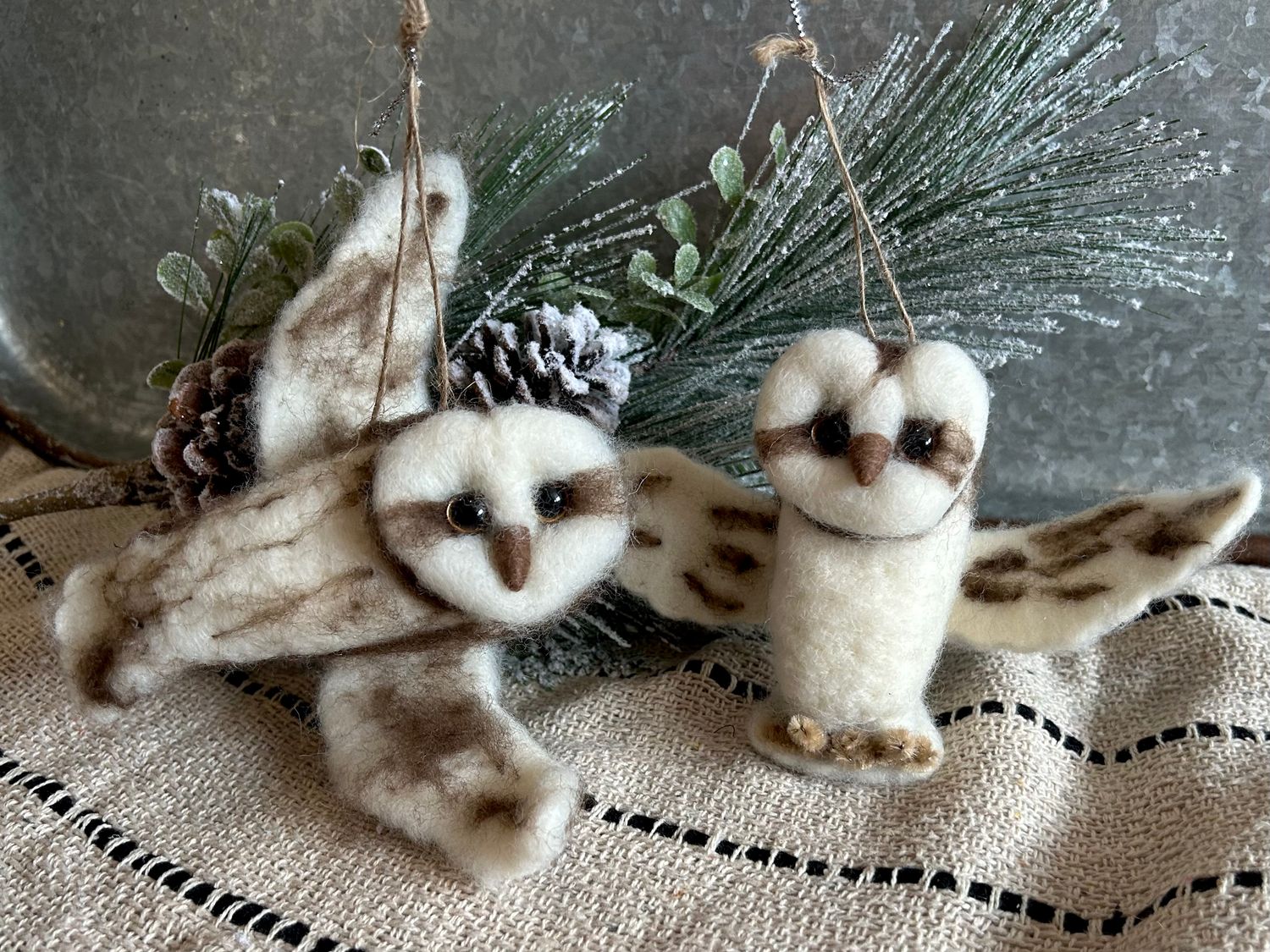 Woodland Owl Ornament 