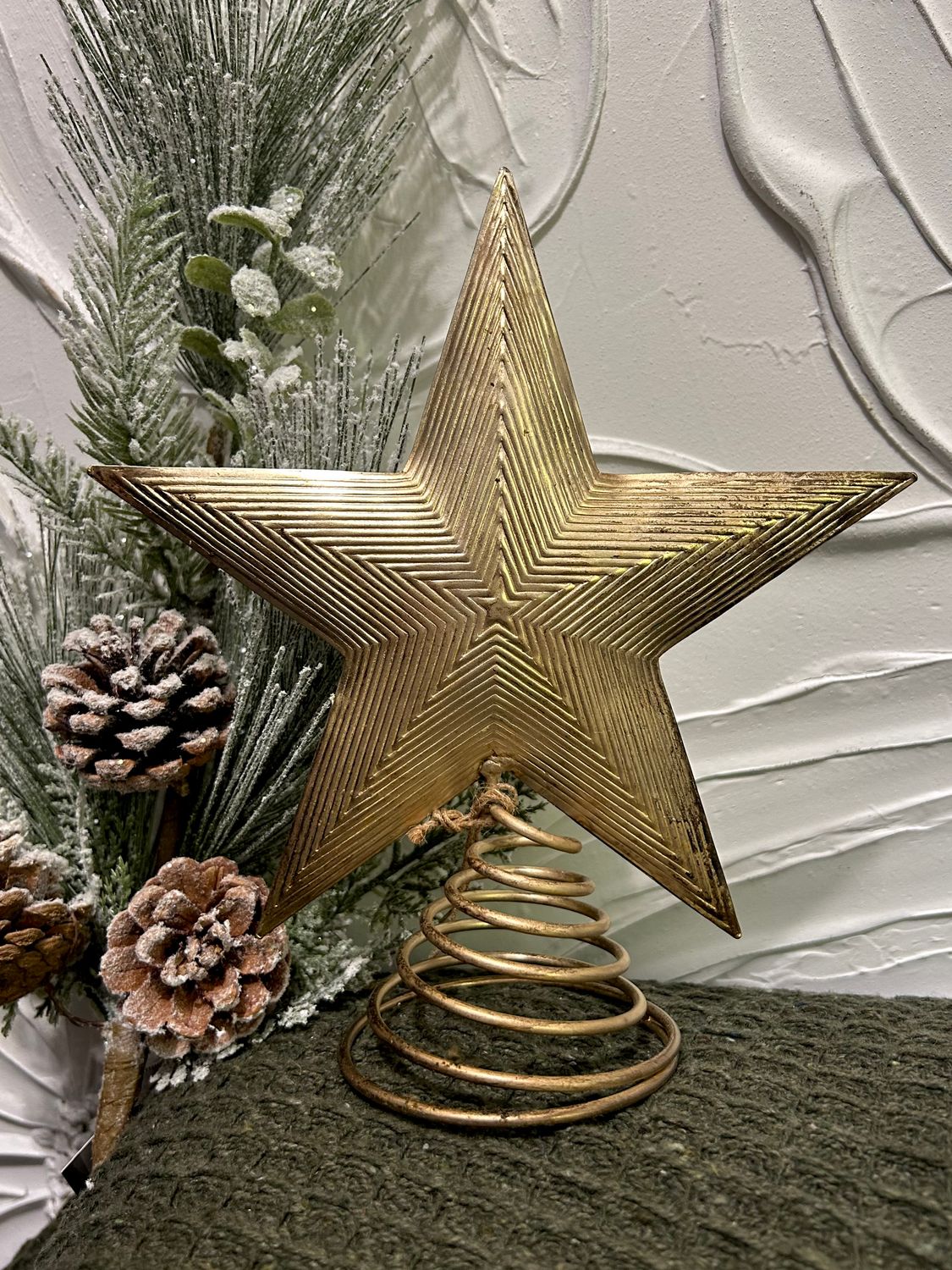 Metal Star Tree Topper