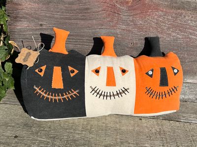 Connected Pumpkin Pillow 