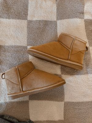 Sand Fur Mini Ankle Boots
