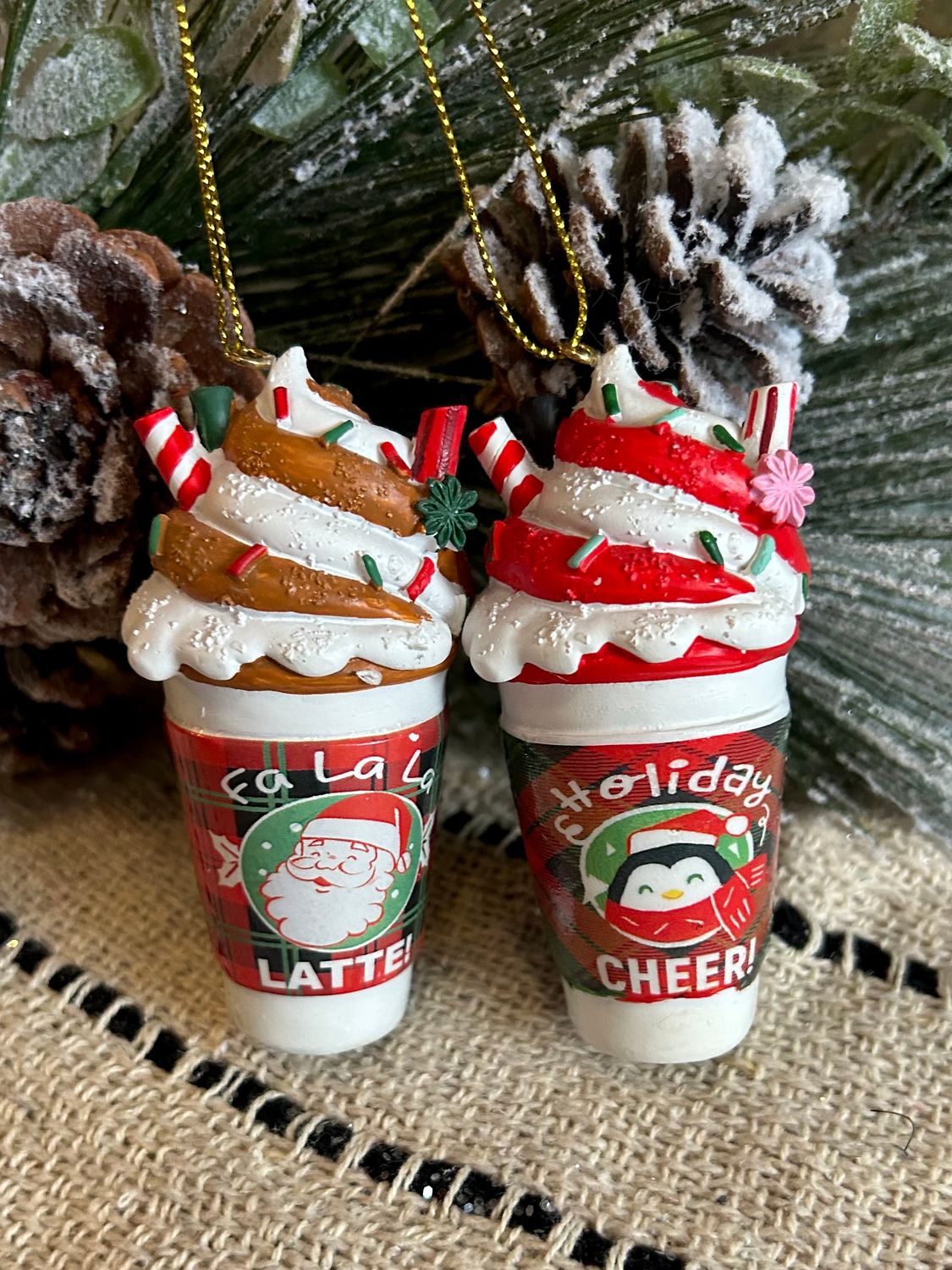 Christmas Latte Ornaments Christmas Latte Ornaments