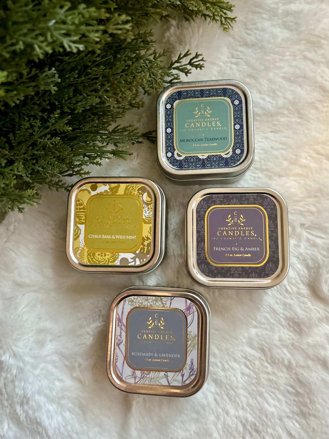 Creative Energy 3.5oz Candles