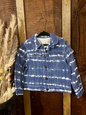 Tie Dye Stripe Jacket