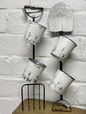 Metal Garden Wall Planters