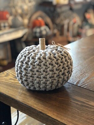 Knit Fabric Pumpkin