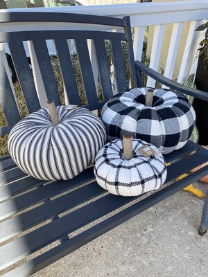 Black &amp; White Pumpkin 