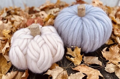 Chunky Pumpkin Sitter