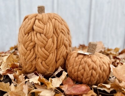 Orange Pumpkin Sitter 