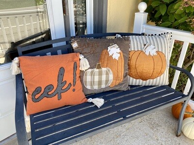 Large Fall Pillows