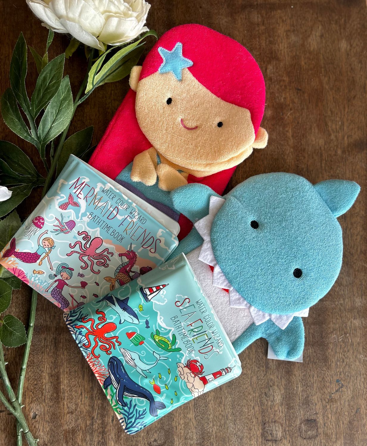 Bath Time Book and Mitt Bath Time Book and Mitt