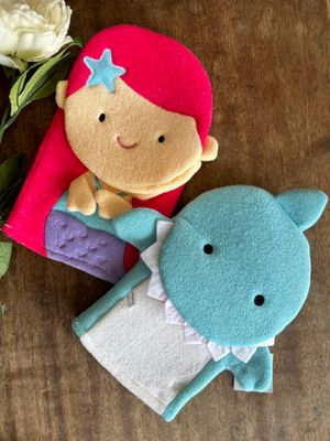 Bath Time Book and Mitt
