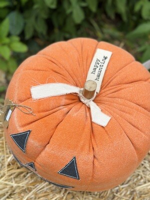 Orange Pumpkin Face Sitter