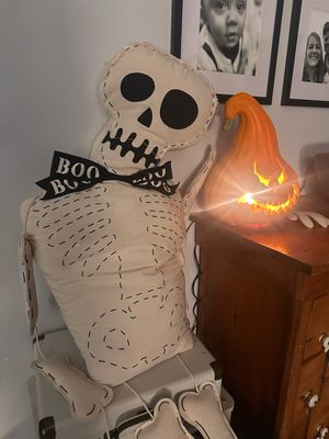 Stuffed Skeleton Sitter Stuffed Skeleton Sitter
