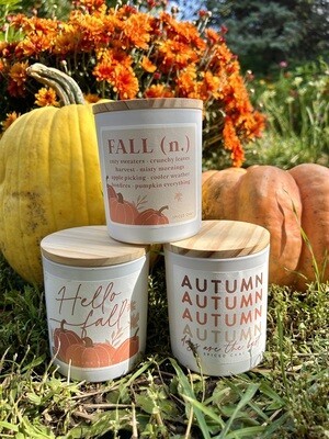 Decorative Fall Candles