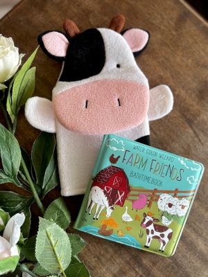 Cow Bath Book Set Cow Bath Book Set