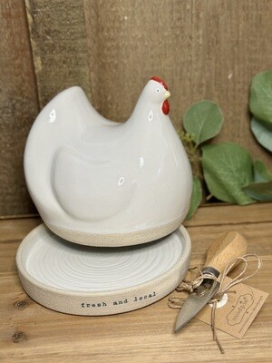 Hen Cloche Set