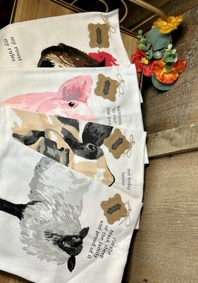 Farm Animal Towels