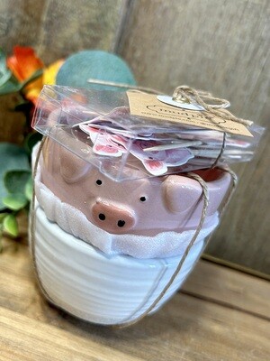 Farm Animal Tidbit Dish and Toothpicks