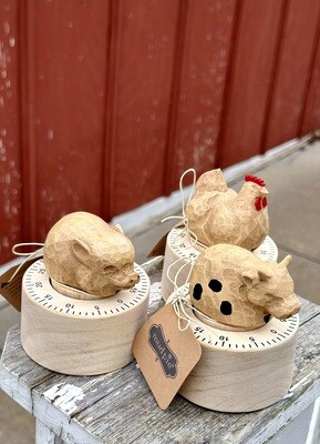 Farm Animal Kitchen Timer Farm Animal Kitchen Timer