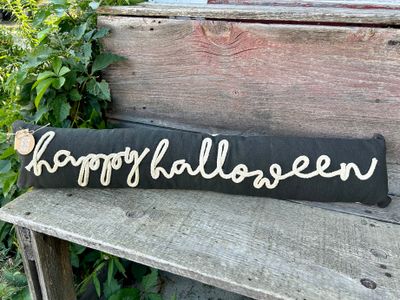 Glow In The Dark Halloween Pillow
