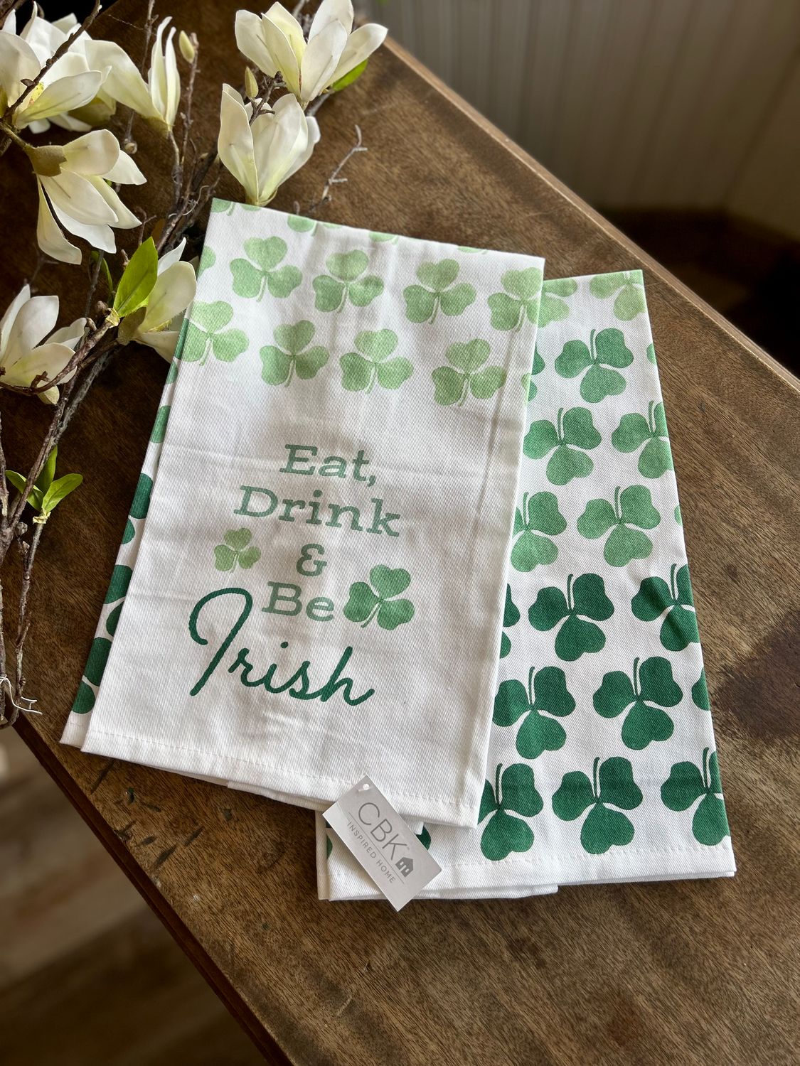 Shamrock Tea Towels