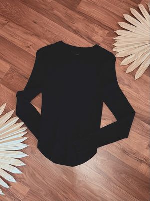 Ribbed Long Sleeve Basic Top Ribbed Long Sleeve Basic Top