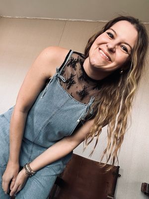 Denim Romper With Ribbon Bow Denim Romper With Ribbon Bow