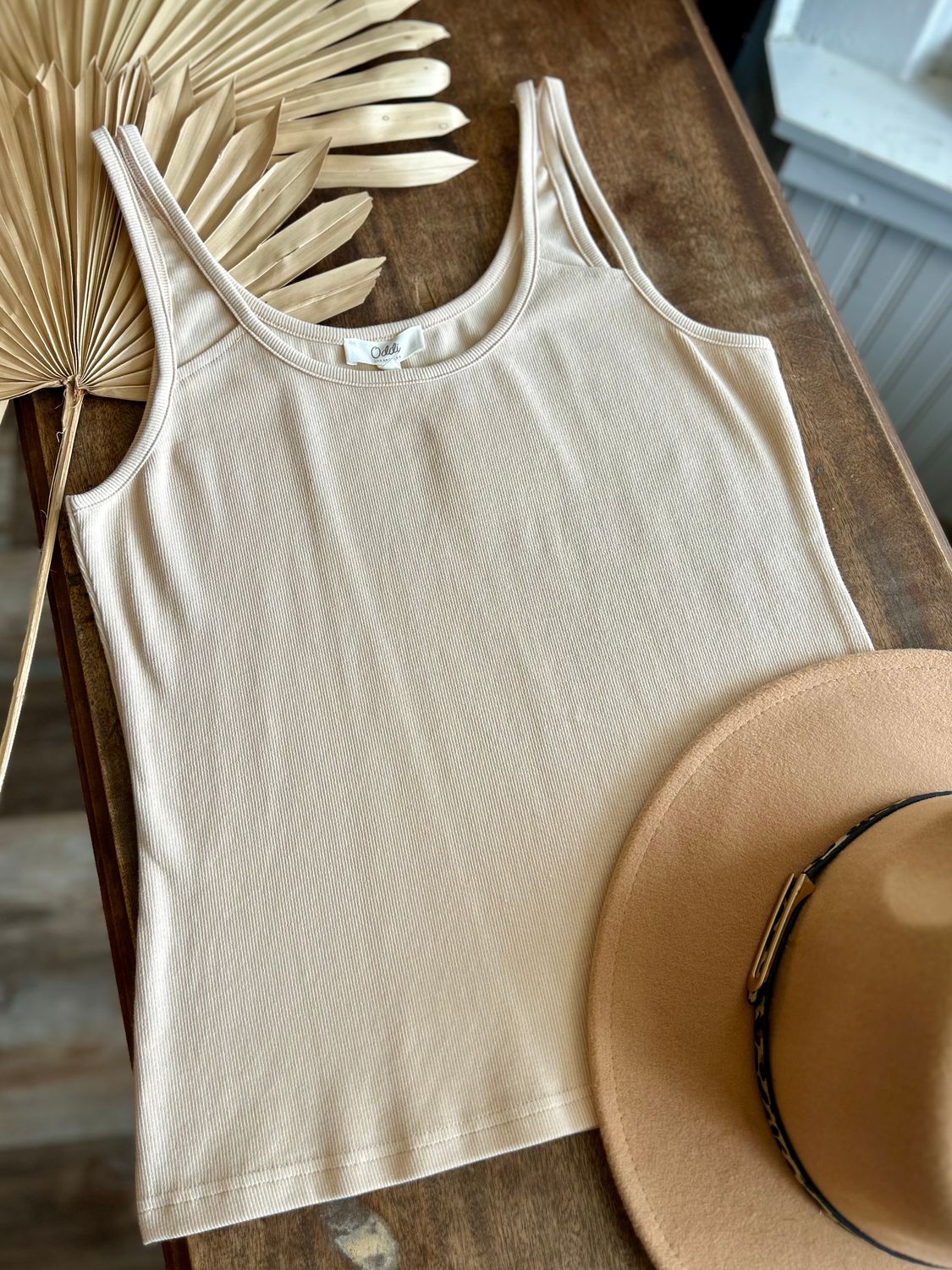 Curvy Baby Ribbed Tank