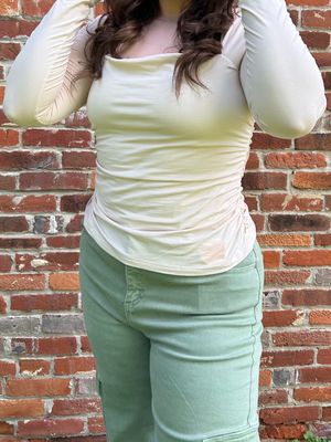 Whisked Wave Long Sleeve Top