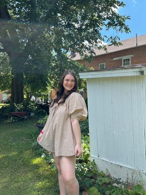 Striped Easy Fit Romper