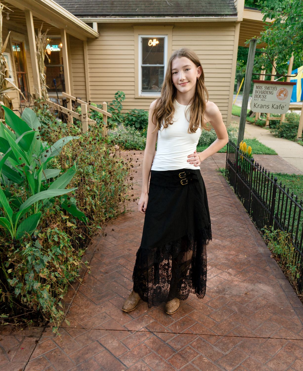 Buckle Up Lace Skirt Buckle Up Lace Skirt