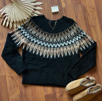Midnight Stitch Sweater Midnight Stitch Sweater