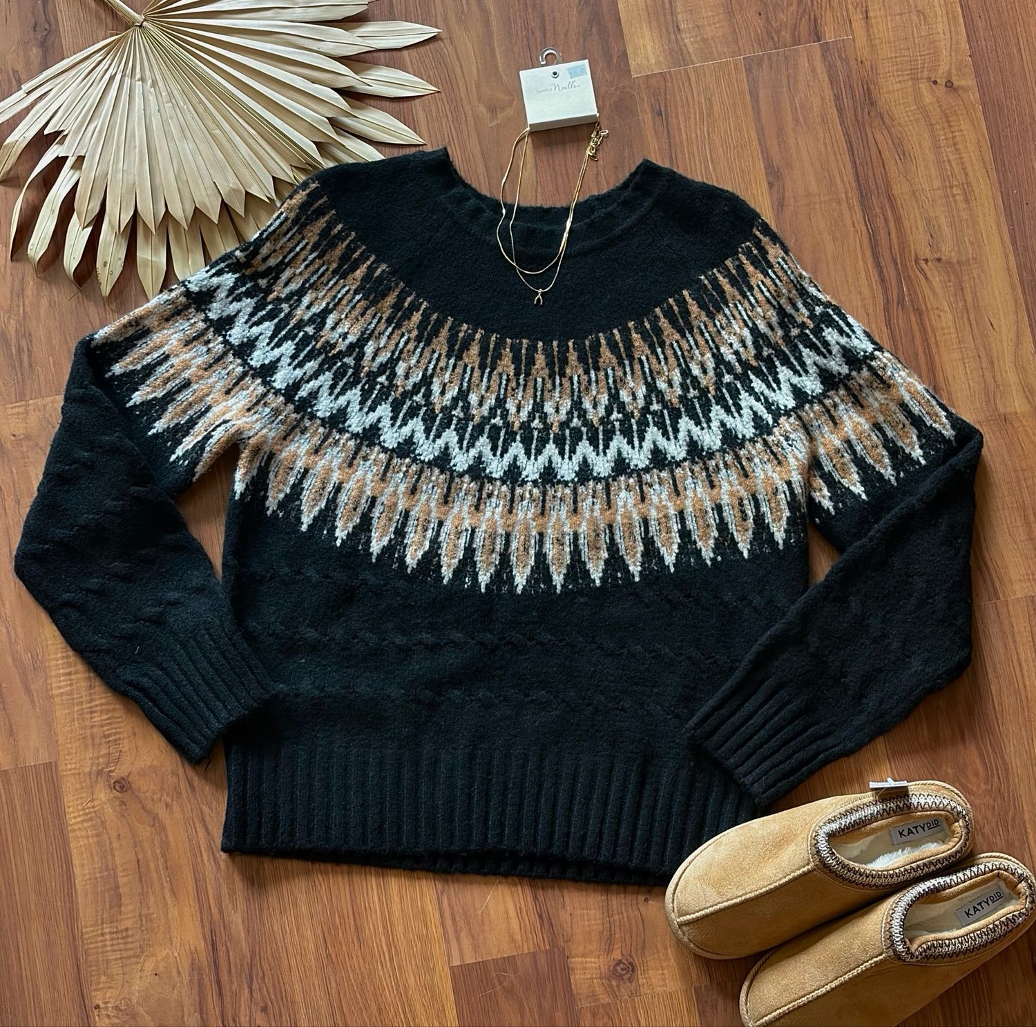 Midnight Stitch Sweater