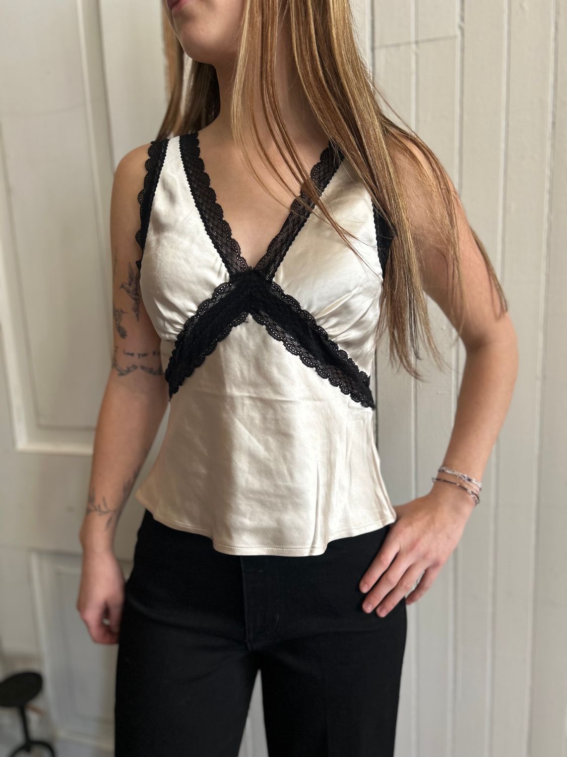 Oh Darling Lace Trim Top
