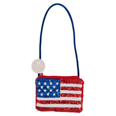 Light Up Flag Purse