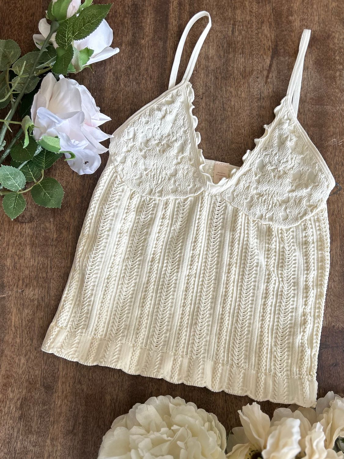 Lace Detailed Halter Top