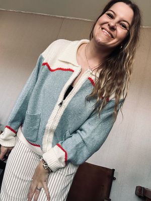 Rodeo Cowboy Knit Sweater