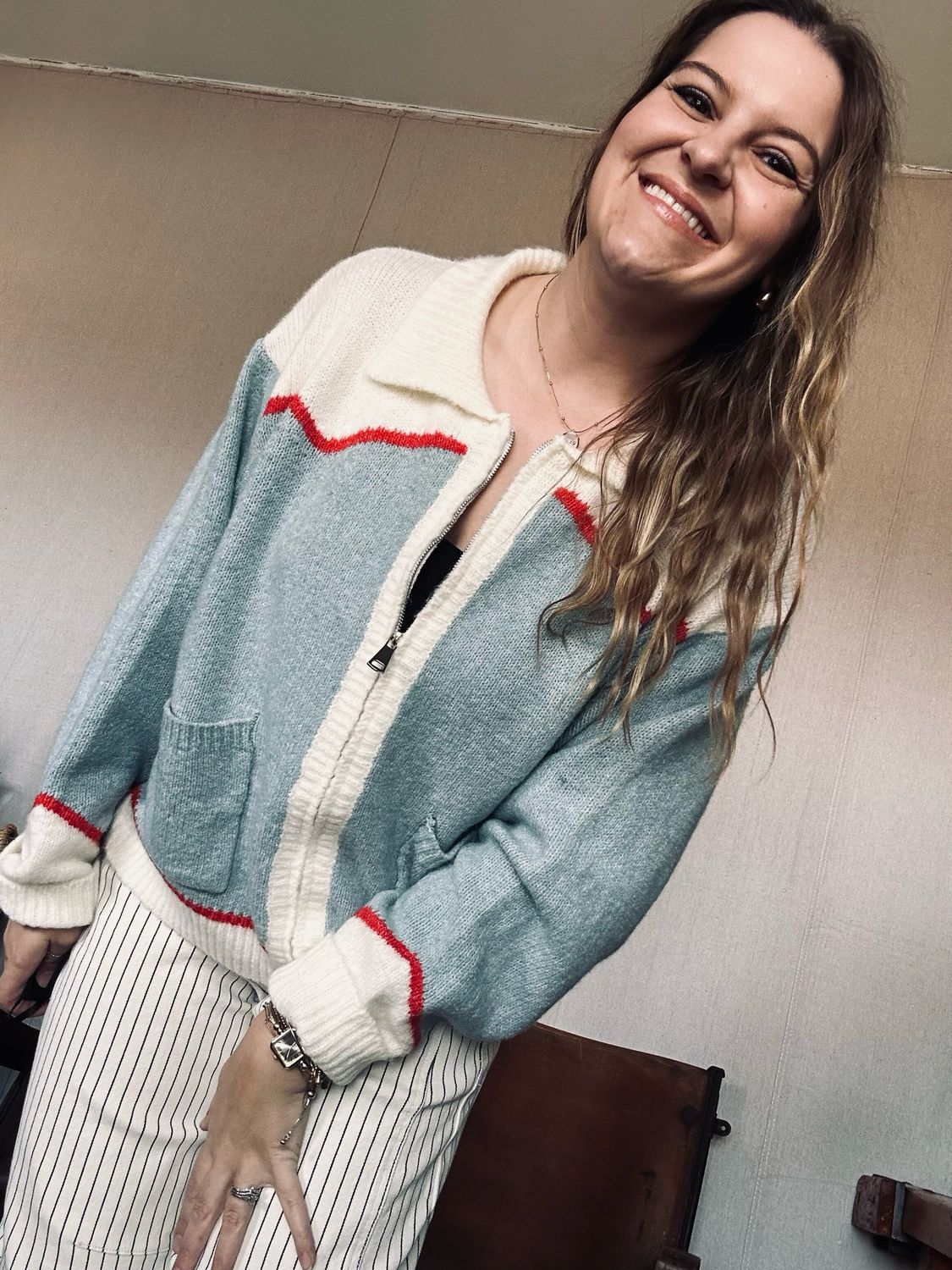 Rodeo Cowboy Knit Sweater