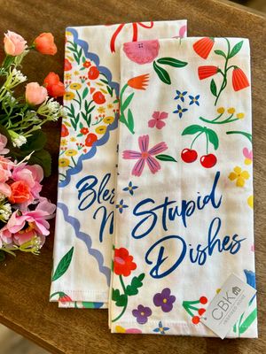 Colorful Patchwork Tea Towel 