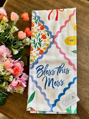 Colorful Patchwork Tea Towel 
