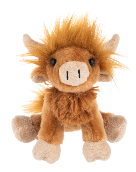 5" Softspot Highland Cow