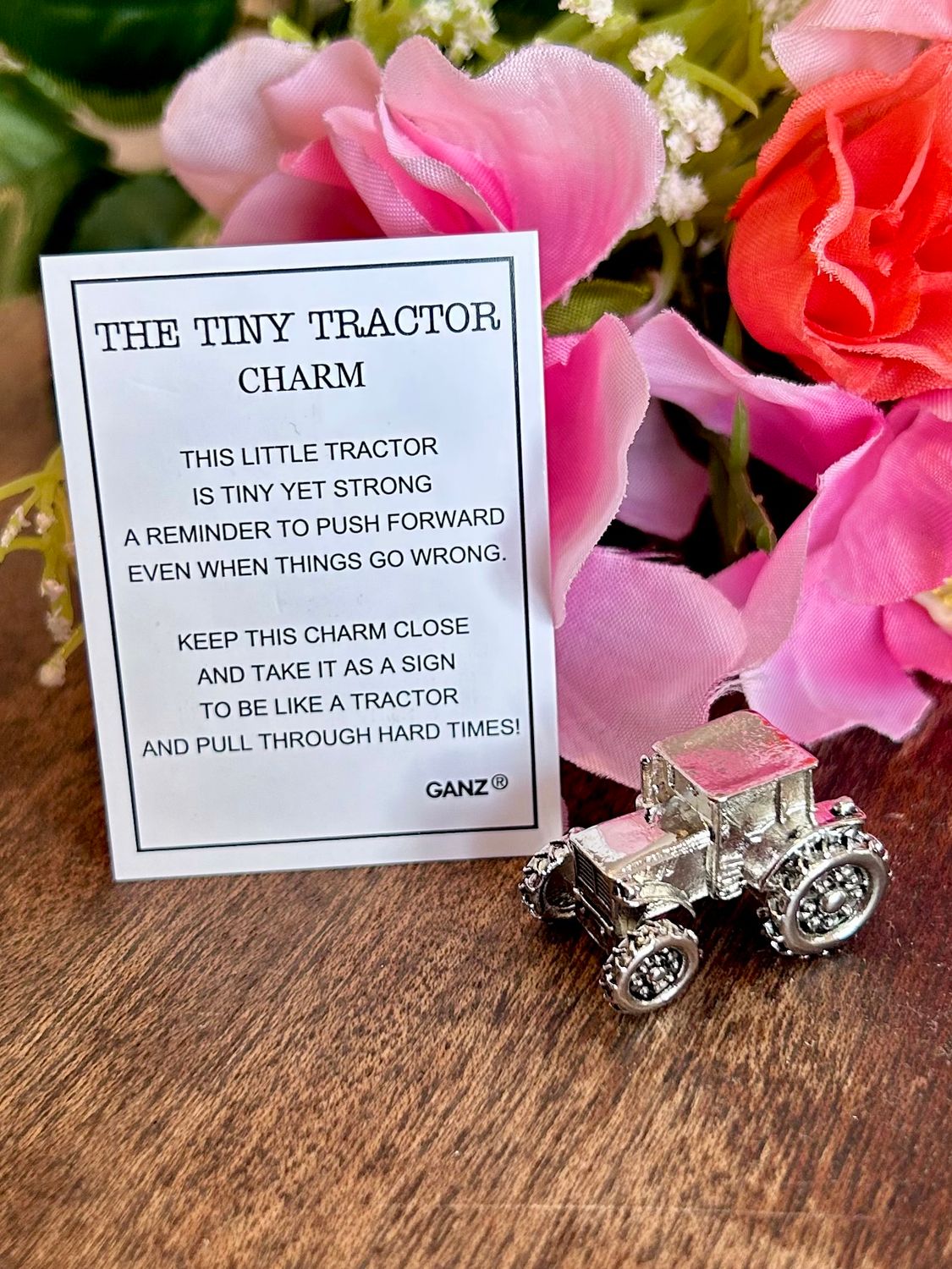 The Tiny Tractor Charm