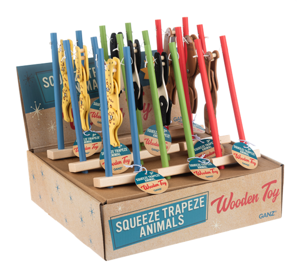 10" Wood Squeeze Trapeze 10" Wood Squeeze Trapeze