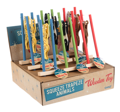10" Wood Squeeze Trapeze